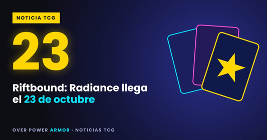 Portada: Riftbound Radiance llega el 23 de octubre, con cartas abstractas