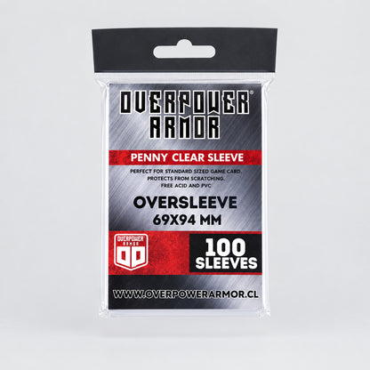 Protectores Penny Sleeves - OverSleeves 69x94